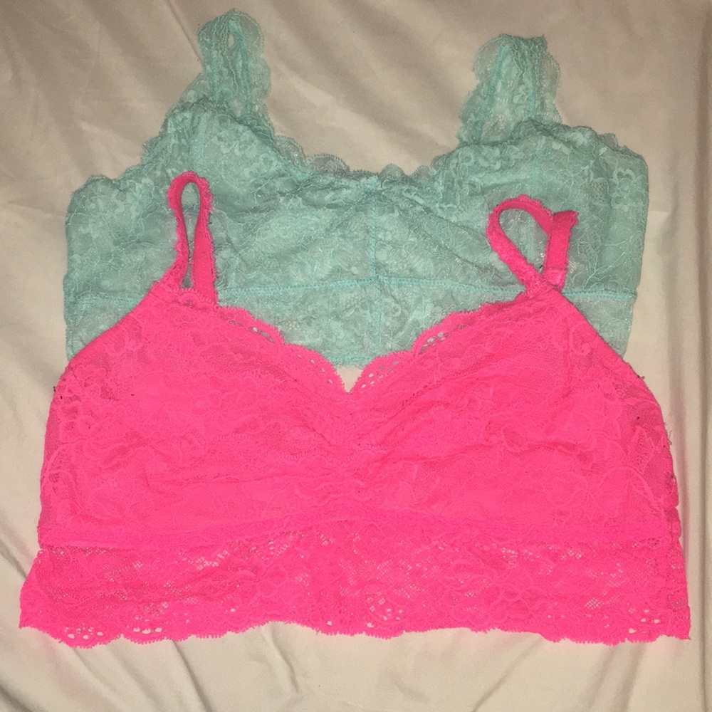 Lace summer bralette bundle Victoria’s Secret PINK